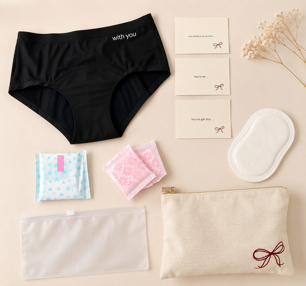 with you - Teen Period Starter Pack | Gift Set